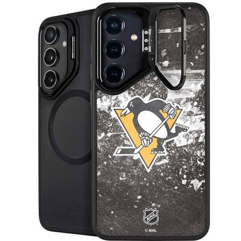 NHL Pittsburgh Penguins Frozen Galaxy S25 Kickstand Case